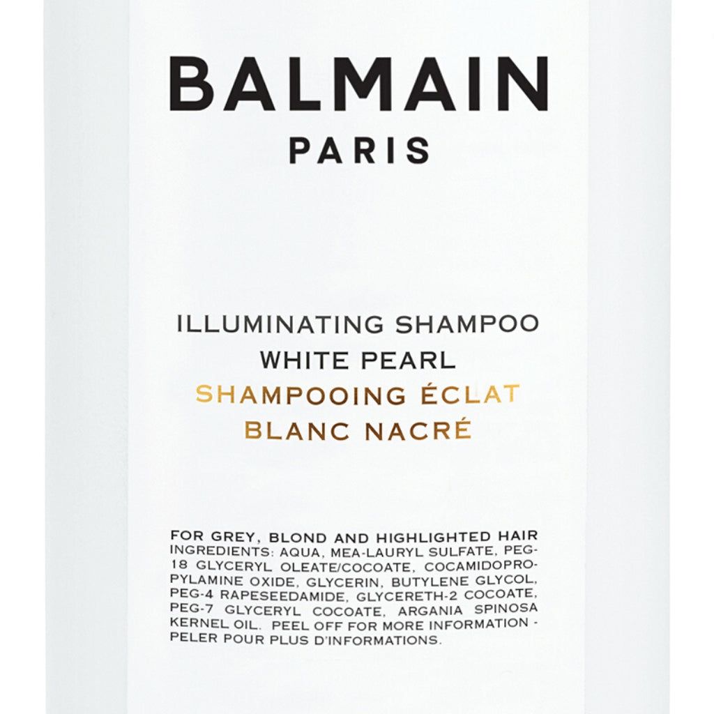 Осветляющий шампунь - Illuminating &laquo;White Pearl&raquo; 300мл Balmain Paris Hair Couture balmainhair-ukraine