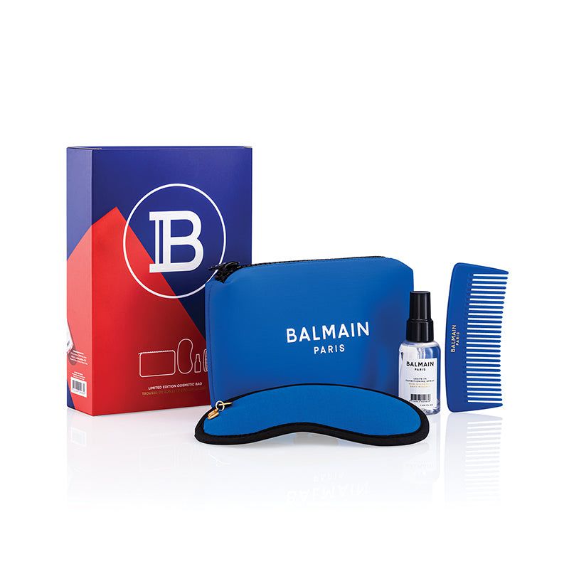 Косметичка Синяя Limited Edition SS21 Balmain Paris Hair Couture balmainhair-ukraine