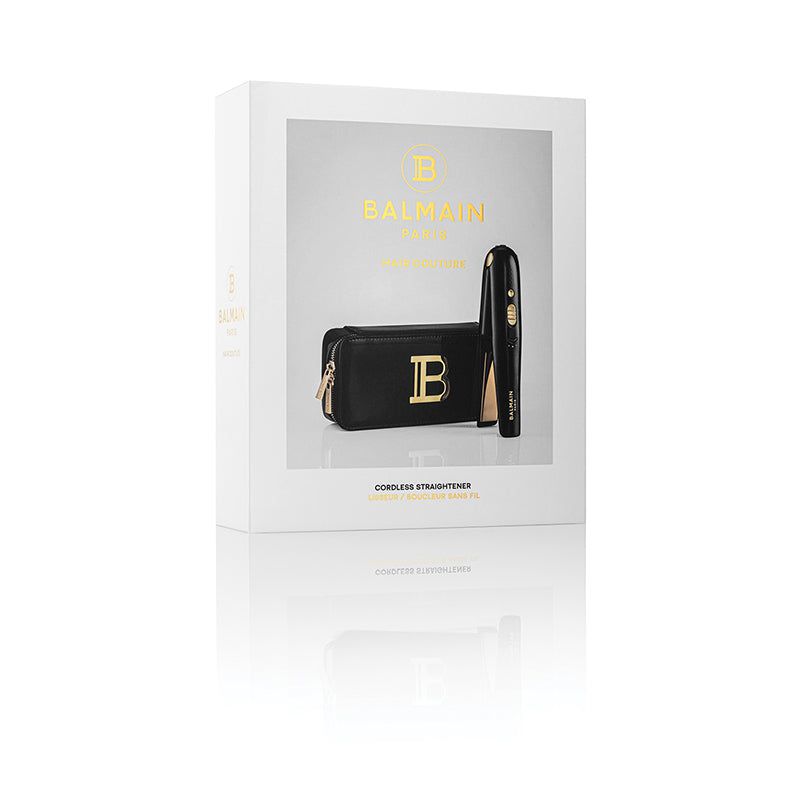 Утюжок бепроводной черно-золотой Limited Edition FW21 Balmain Paris Hair Couture balmainhair-ukraine