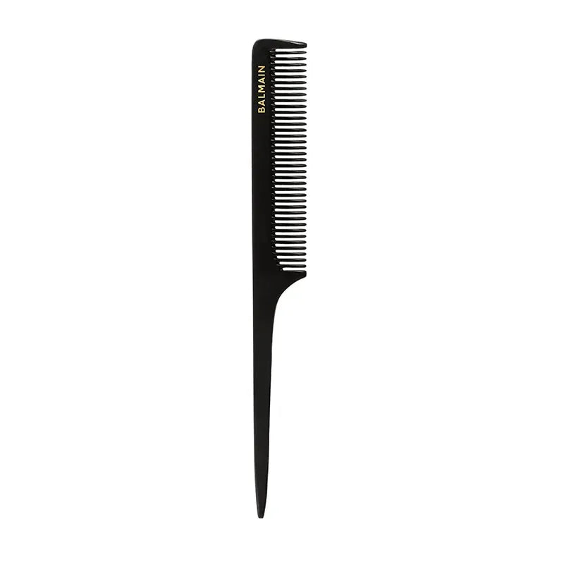 Чёрно-белый гребень c длинной ручкой – Tail Comb Black and White