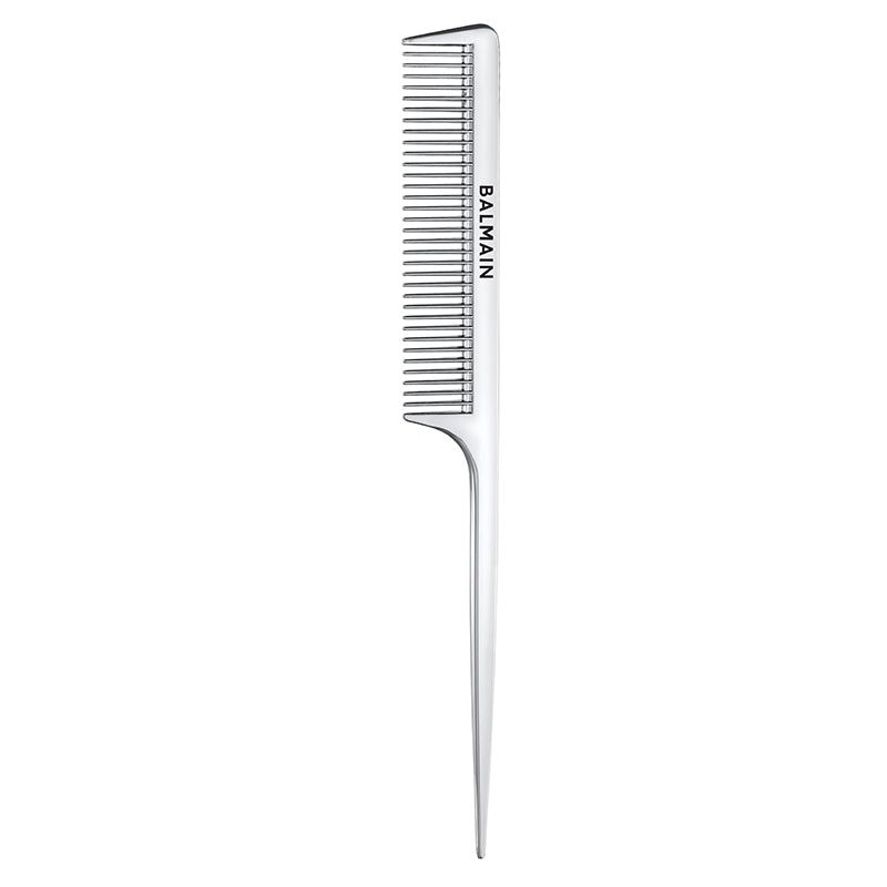 Серебряная расческа c длинной ручкой - Silver Tail Comb Balmain Paris Hair Couture balmainhair-ukraine
